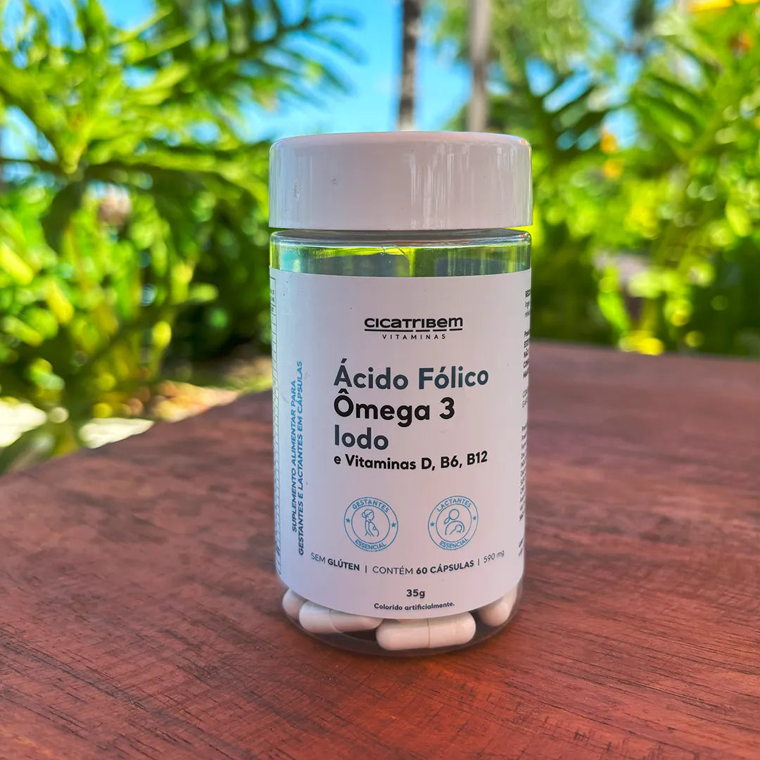 Multivitamínico com Ácido Fólico 3 Unidades