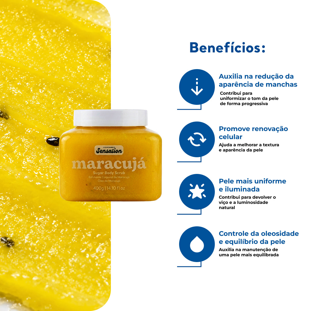 Sugar Body Scrub - Esfoliante Corporal de Morango
