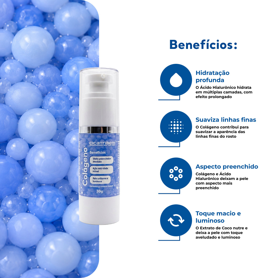 Sérum Facial com Colágeno Nanoencapsulado