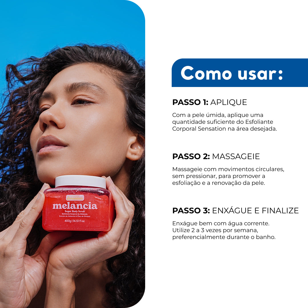 Sugar Body Scrub - Esfoliante Corporal de Morango
