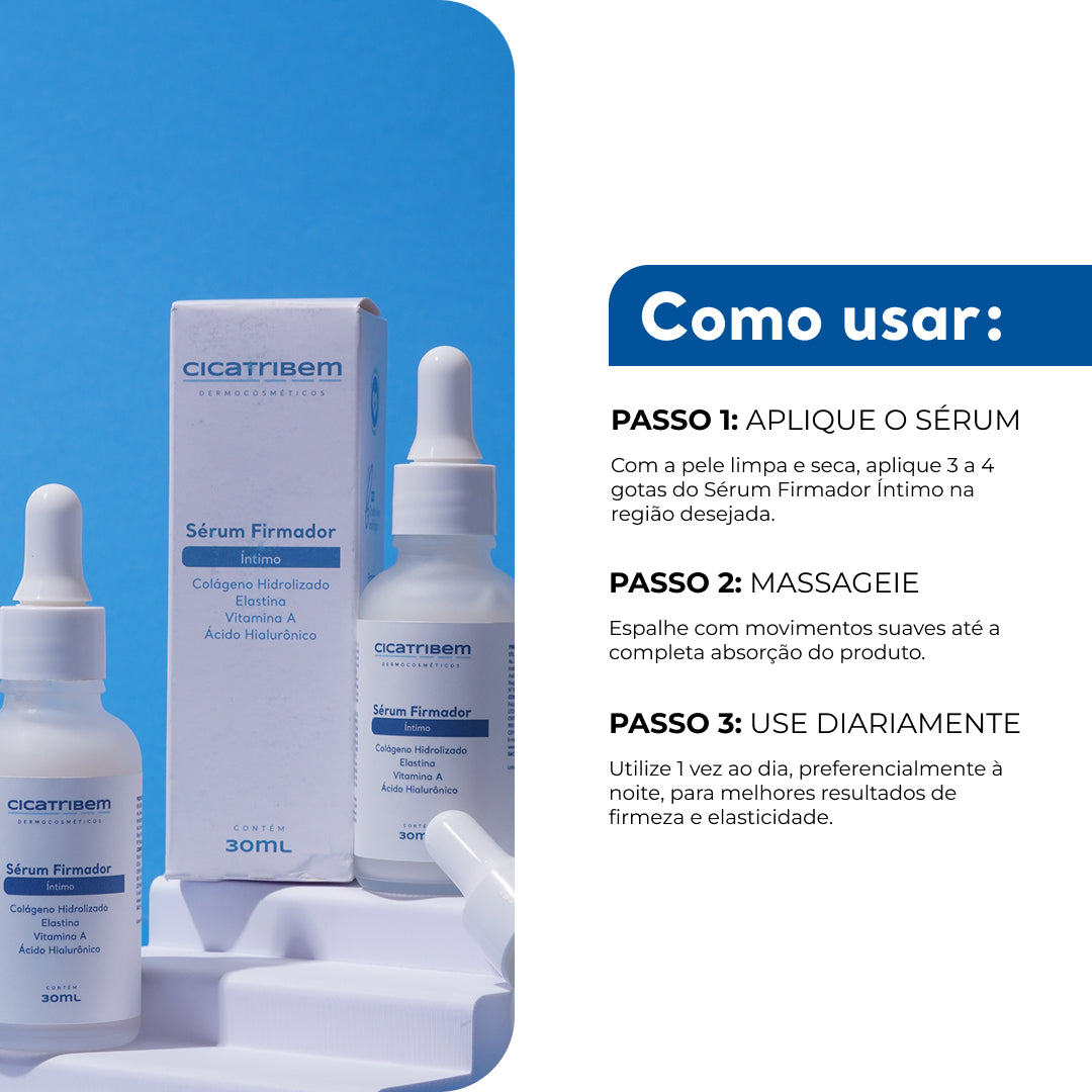 Sérum Firmador Íntimo com Colágeno
