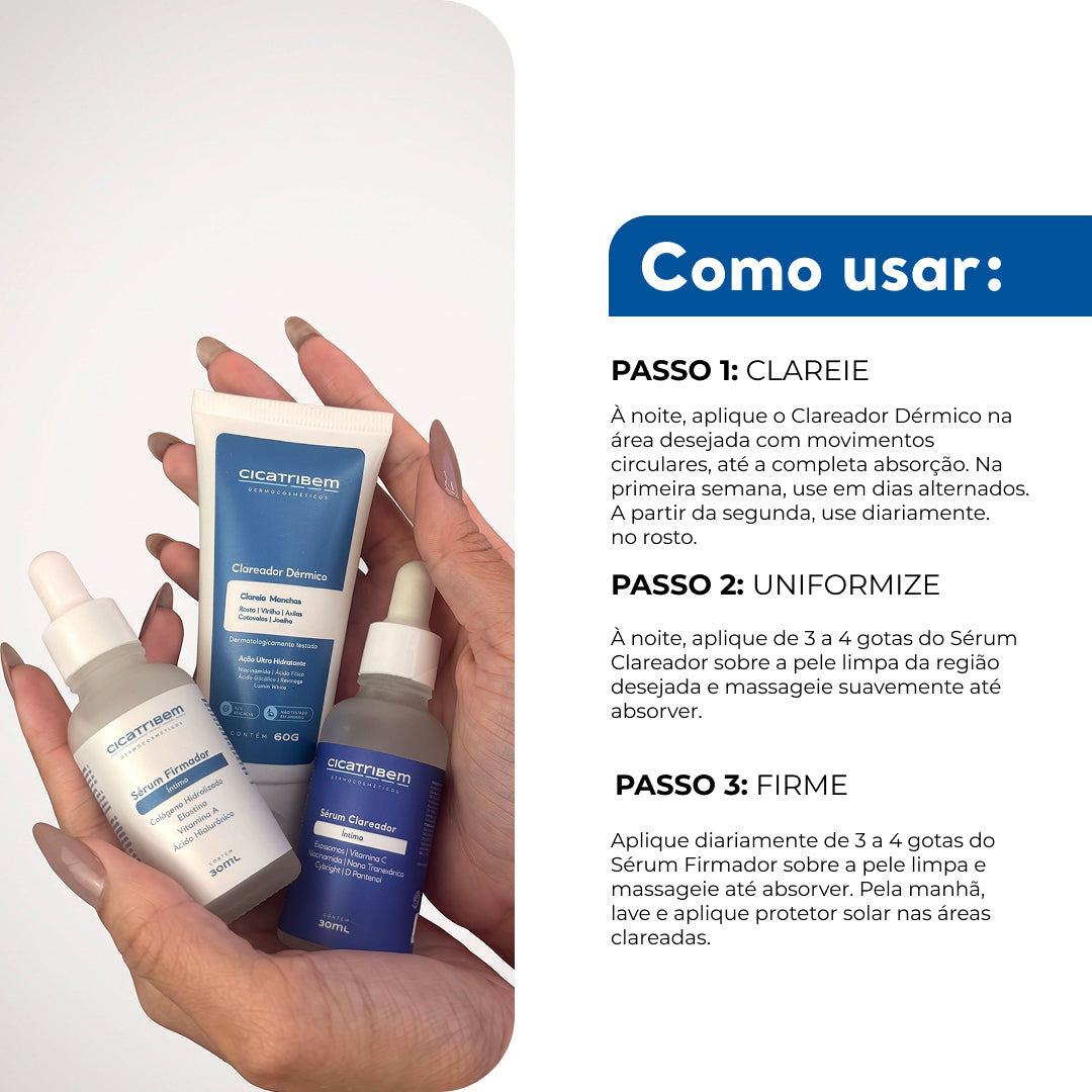 Kit Clareamento Total + 1 Firmador de Brinde