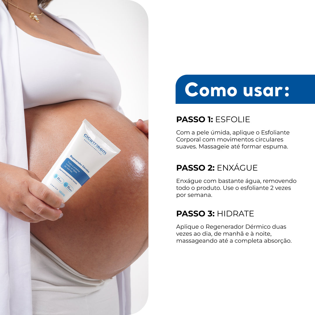 Kit Duplinha Regenerador e Esfoliante Corporal