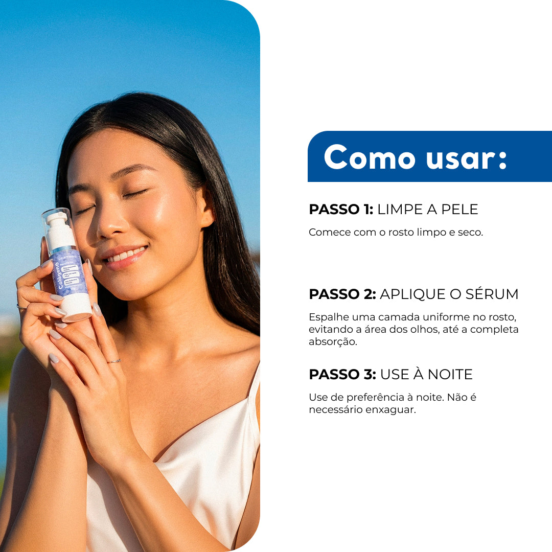 Sérum Facial com Colágeno Nanoencapsulado