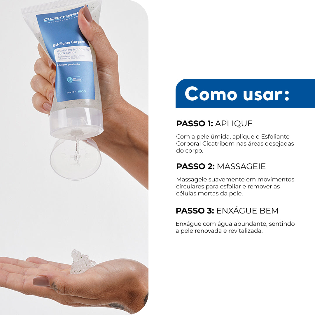 Esfoliante Corporal - Tratamento para estrias