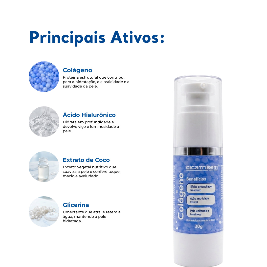 Sérum Facial com Colágeno Nanoencapsulado
