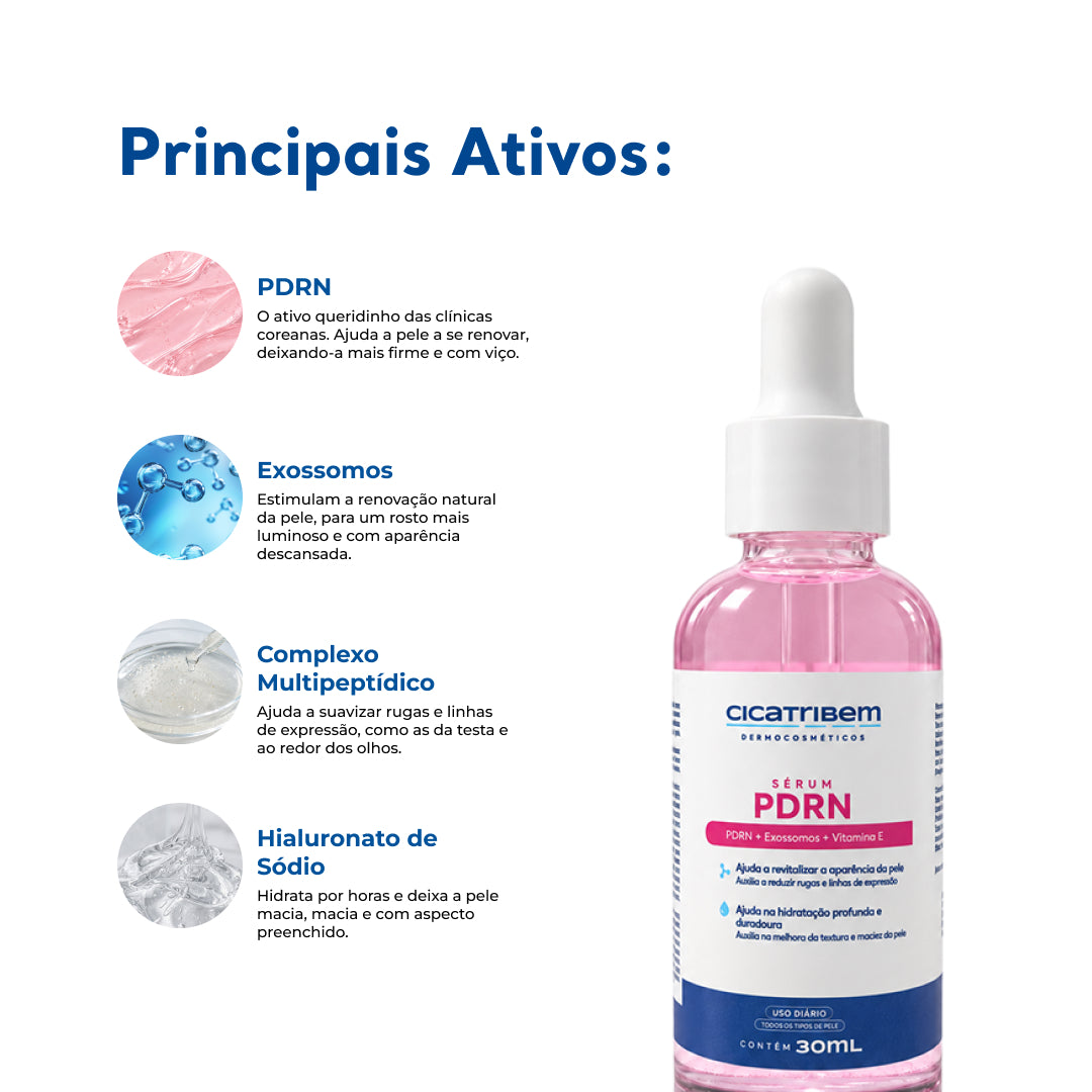 Sérum Facial PDRN com Exossomos