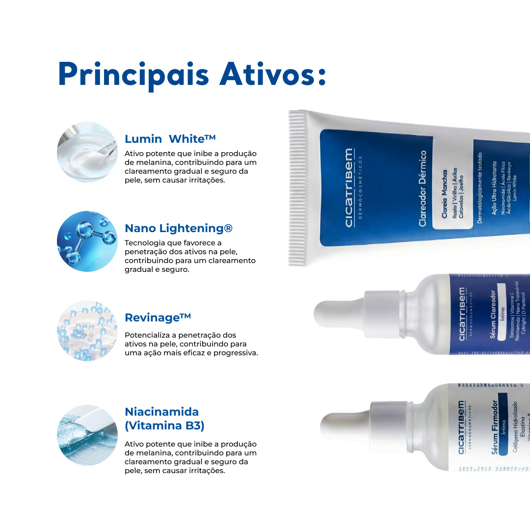 Kit Clareamento Total + 1 Firmador de Brinde