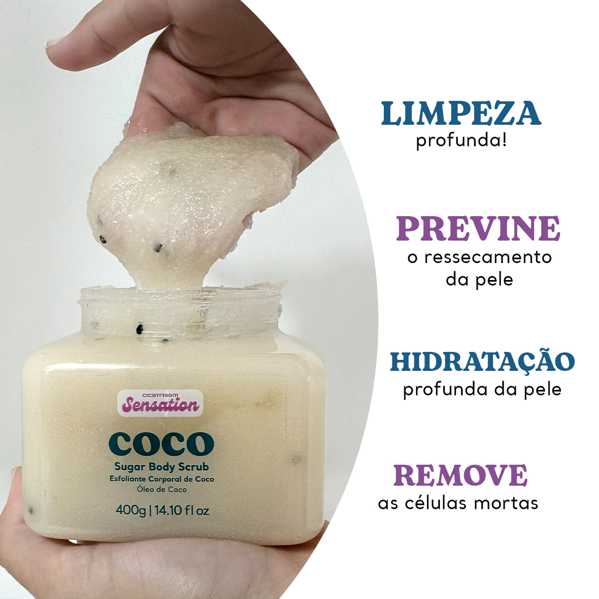 Sugar Body Scrub - Esfoliante Corporal de Coco