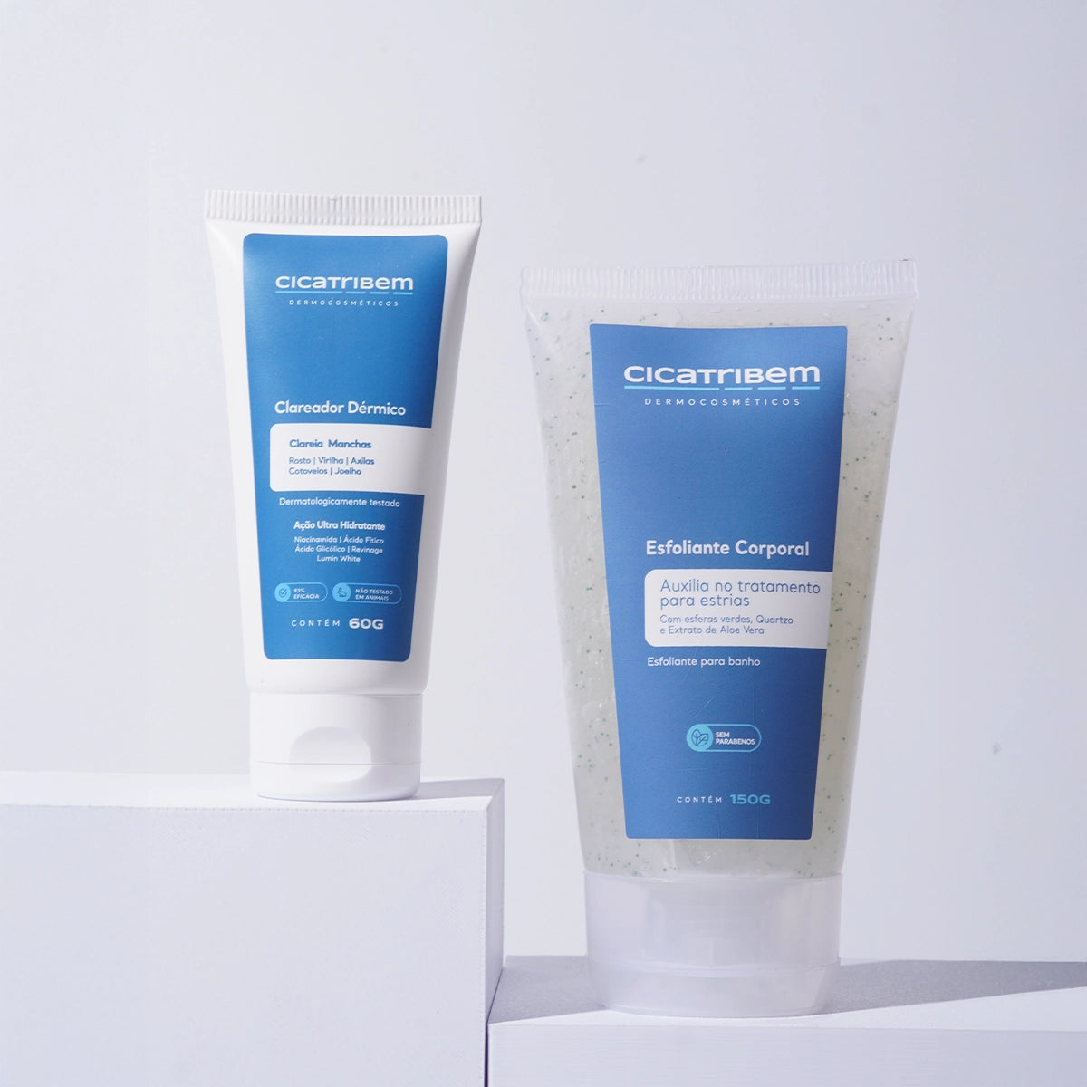 Kit Duplinha Clareadora para clareamento íntimo – Cicatribem