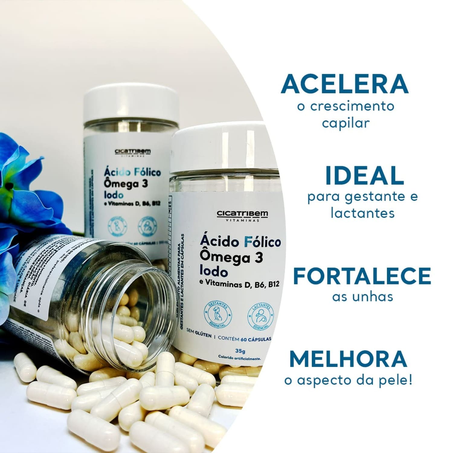 Multivitamínico com Ácido Fólico 3 Unidades