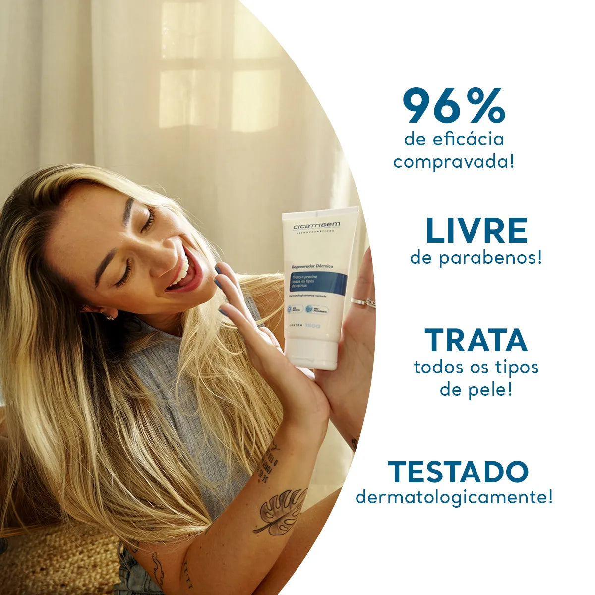 Creme Antiestrias Regenerador Dérmico Compre 3 Leve 4